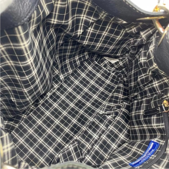 Authentic Burberry Handbag with Gold Hardware - Picture 6 of 12